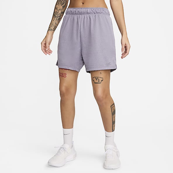 Short de sport à taille élastiquée et bandes fille noir Short de sport à taille élastiquée et bandes fille noir