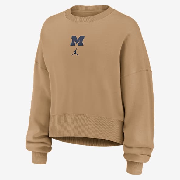 Michigan Phoenix 2-Hit Women's Jordan Brand College Pullover Crew