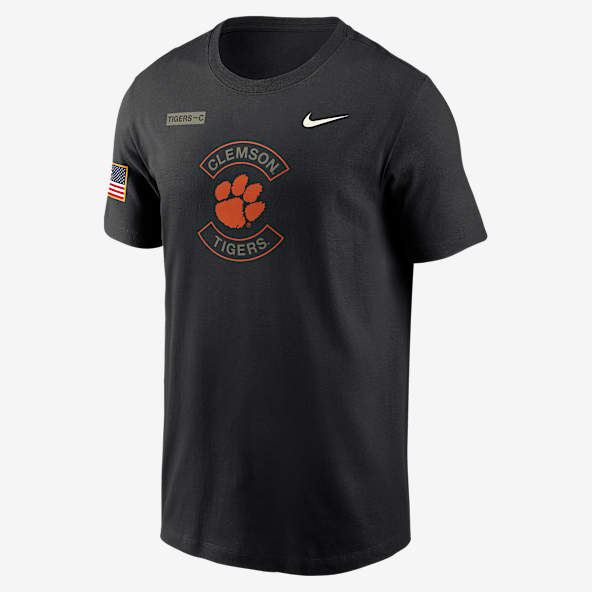 Clemson Military Appreciation Playera universitaria Nike Dri-FIT para hombre