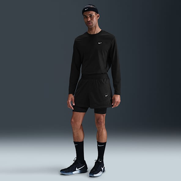 Nike Icon Shorts de básquetbol Dri-FIT de 10 cm 2 en 1 para hombre