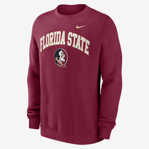 Florida State Arch Men's Nike College Pullover Crew