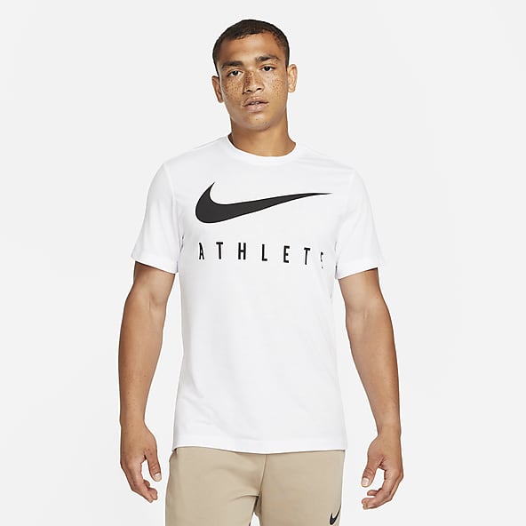 rutina Imbécil asqueroso Men's White Tops & T-Shirts. Nike GB