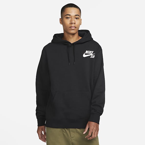 Felpe nere con e senza cappuccio da uomo. Nike IT
