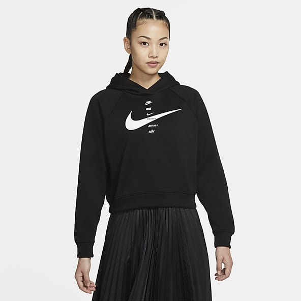 nike big swoosh hoodie