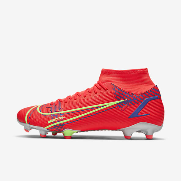 red nike boots