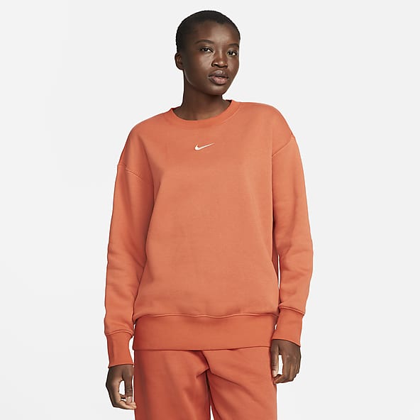 Nike orange sweater 2025