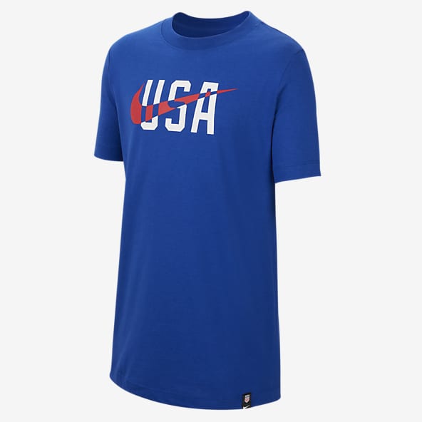 Boys $0 - $25 Soccer Graphic T-Shirts. Nike.com