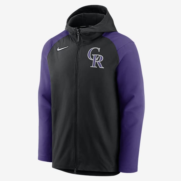 Nike Dri-FIT Pregame (MLB Colorado Rockies) Men's Long-Sleeve Top