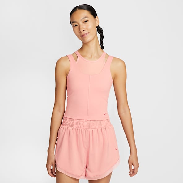 Nike One Fitted Women's Dri-FIT Cropped Tank Top