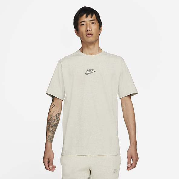 Mens white nike top