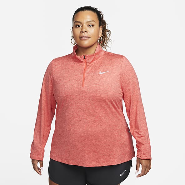 Womens Quarter Zip Long Sleeve Workout Tops 1/4 Zip Running Pullover 