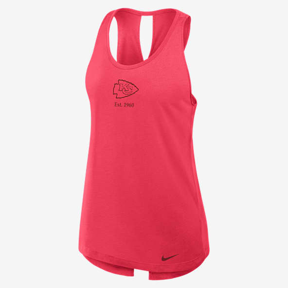 Kansas City Chiefs Established Women's Nike Dri-FIT NFL Tank Top