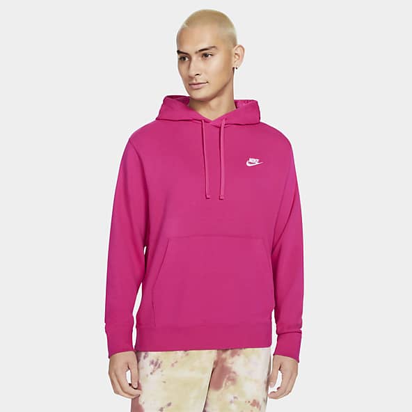 pink nike hoodie