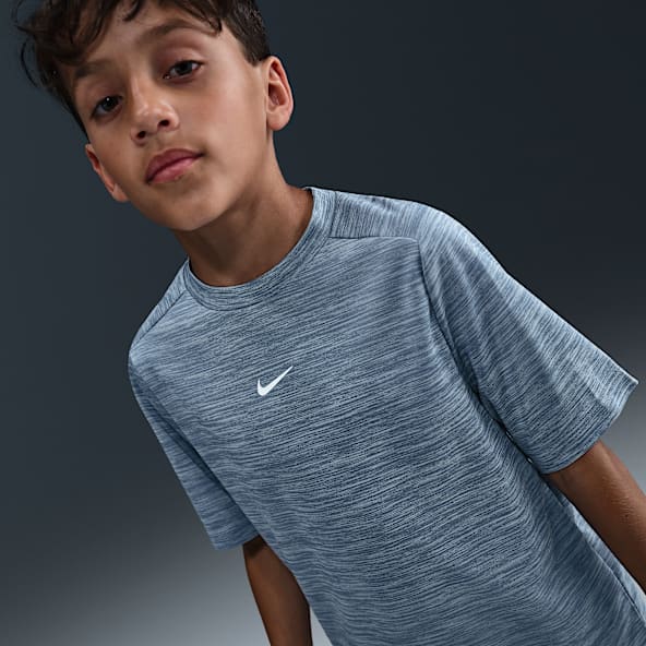 Nike Multi Older Kids' Dri-FIT Short-Sleeve Top