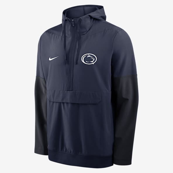 Penn State Anorak Men's Nike College 1/2-Zip Hooded Jacket