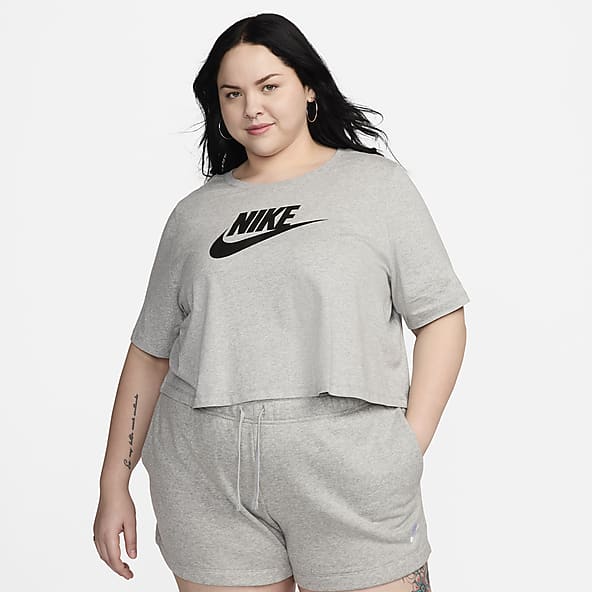 Nike Womens Sportswear Essential Womens Cropped Logo T-Shirt