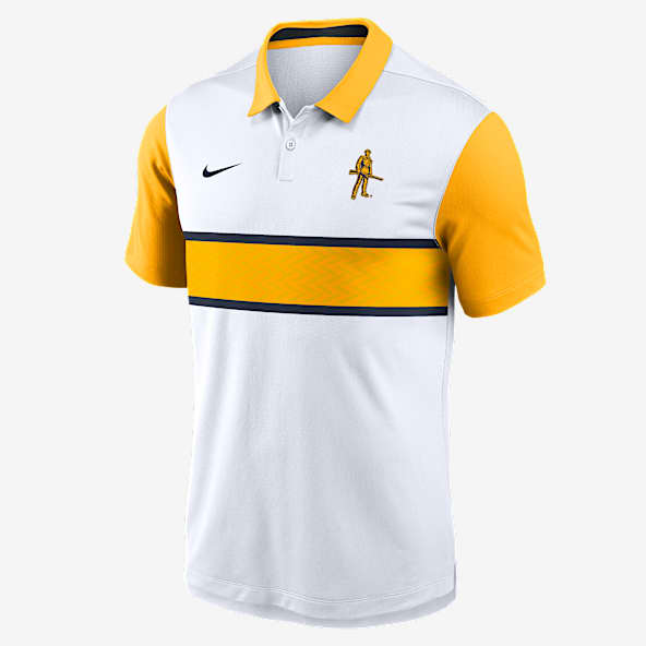 West Virginia Athletic Prep Vapor Alt Logo Polo universitario Nike Dri-FIT para hombre
