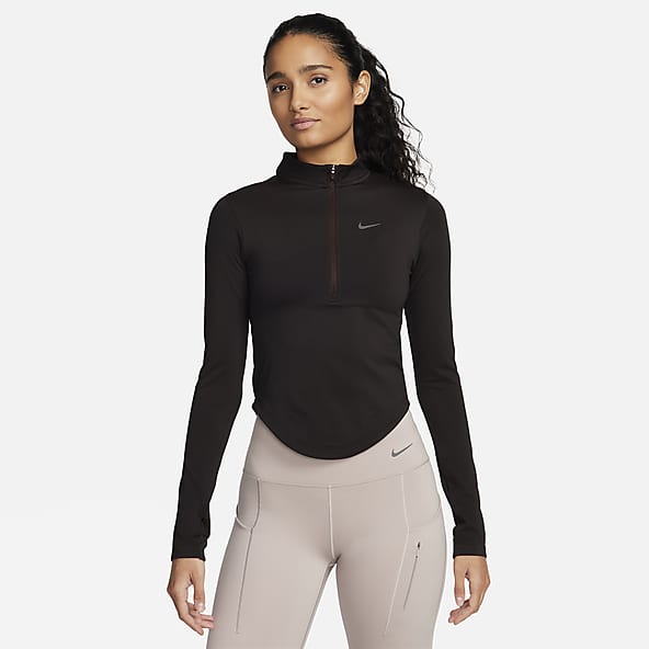 Nike Yoga Dri-Fit Top Women - rosewood/particle grey DM7025-653