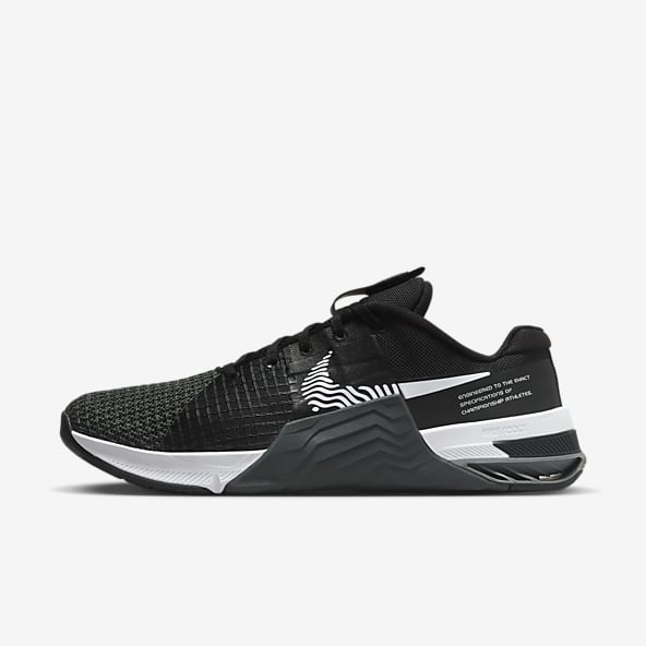 Black and white nike metcon clearance