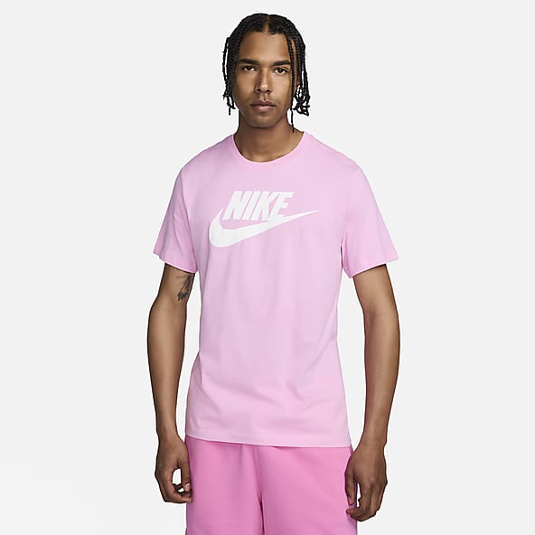  Pink - Men's T-Shirts / Men's Tops, Tees & Shirts: Clothing,  Shoes & Accessories