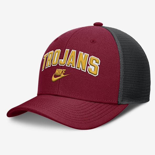 USC Legacy Arch Rise Men's Nike Dri-FIT College Trucker Adjustable Hat