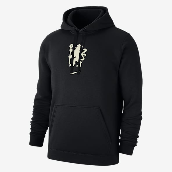 Chelsea FC Club Sudadera con gorro sin cierre Nike Soccer Fleece para hombre