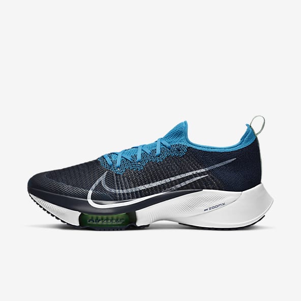 nike black and blue shoes
