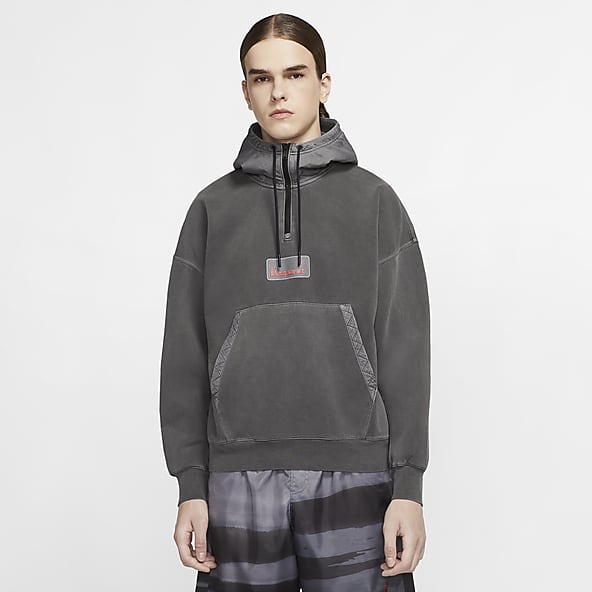 sudadera air jordan gris