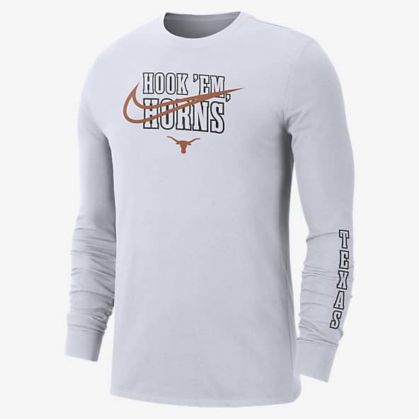 texas longhorns long sleeve nike