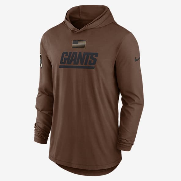 Lawrence Taylor New York Giants Salute to Service Nike Men's Dri-Fit NFL Limited Jersey in Brown, Size: Small | 01AV2EAA6B-EZG