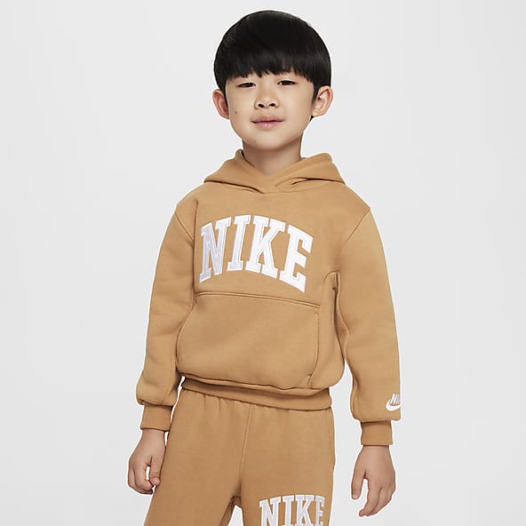 Babies Toddlers 0 3 yrs Seasonal Sale Brown Hoodies. Nike