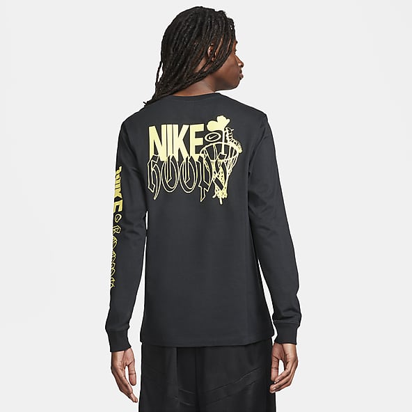 Nike Men's Dri-FIT Long-Sleeve Fitness T-Shirt.