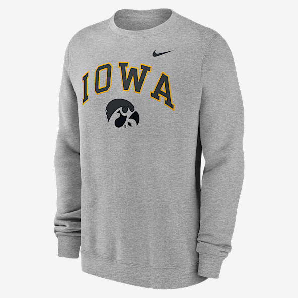 Iowa Arch Men's Nike College Pullover Crew