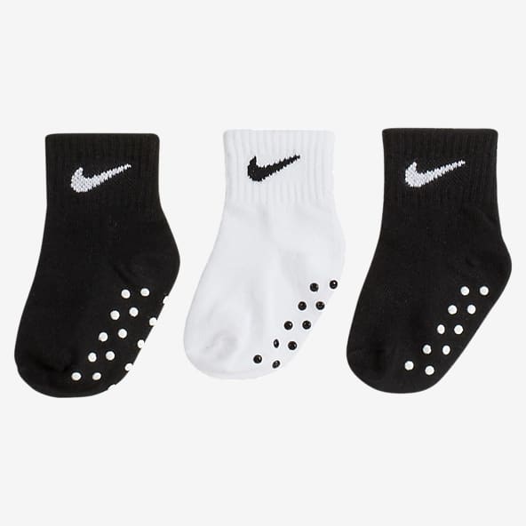 Nike Swoosh rutschfeste Knöchelsocken (Kleinkinder, 3 Paar)