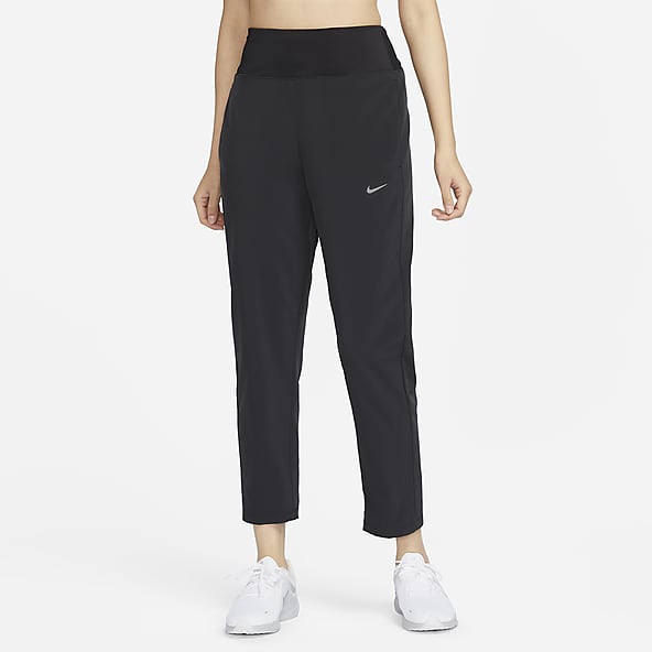 Amazon.com: Nike Sportswear Essential Women's High-Rise Curve Pants (Small,  Black/White) : Clothing, Shoes & Jewelry