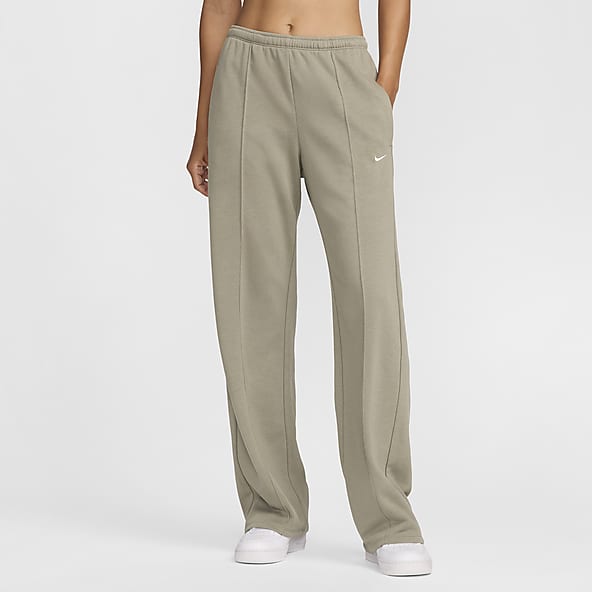 Green nike joggers womens top