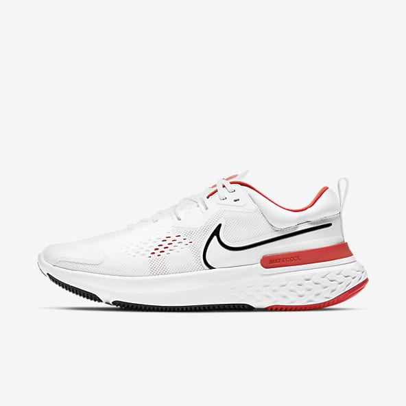 mens nike white running shoes