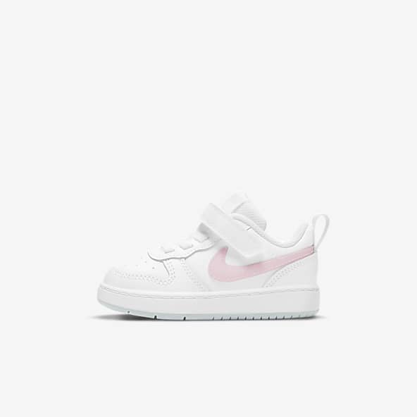 pink nike shoes baby