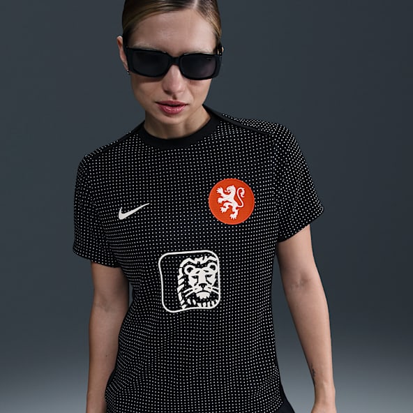 Netherlands Academy Pro Women's Nike Dri-FIT Football Pre-Match Short-Sleeve Top