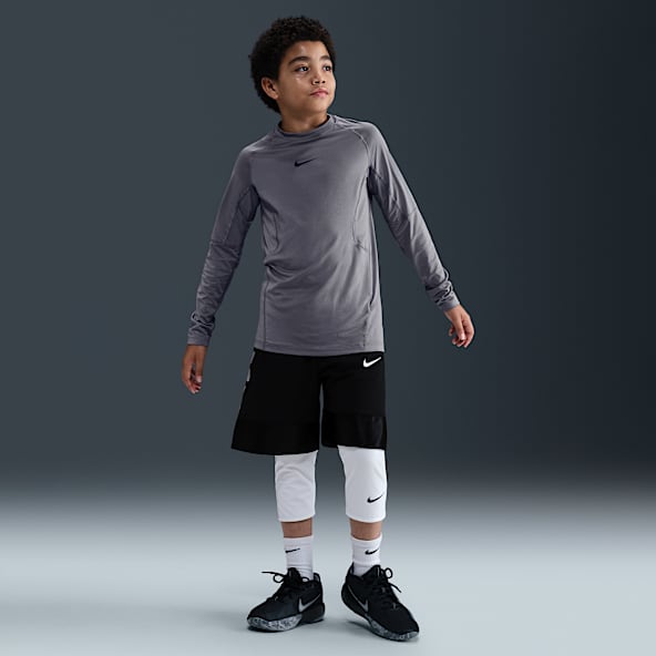 Nike Pro Mallas Dri-FIT de largo 3/4 para niño talla grande (talla amplia)