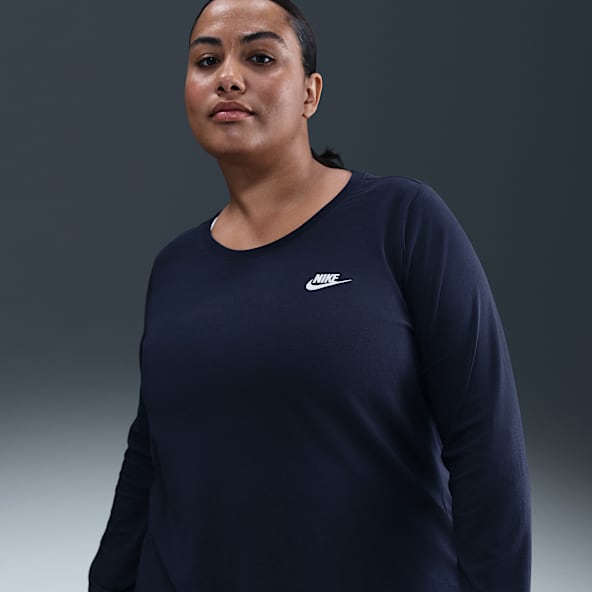 Nike Sportswear Club Women's Long-Sleeve T-Shirt (Plus Size)