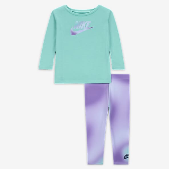 Nike Dri-FIT Baby (12–24M) Long-Sleeve T-Shirt and Leggings Set
