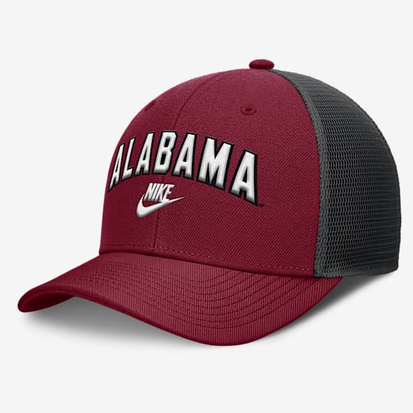 Alabama Legacy Arch Rise Men's Nike Dri-FIT College Trucker Adjustable Hat