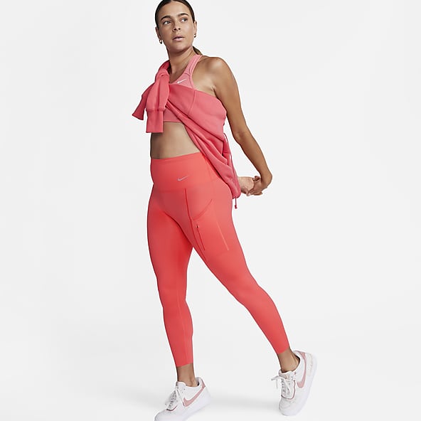 NIKE Go Women's Firm-Support High-Waisted 7/8 Leggings with