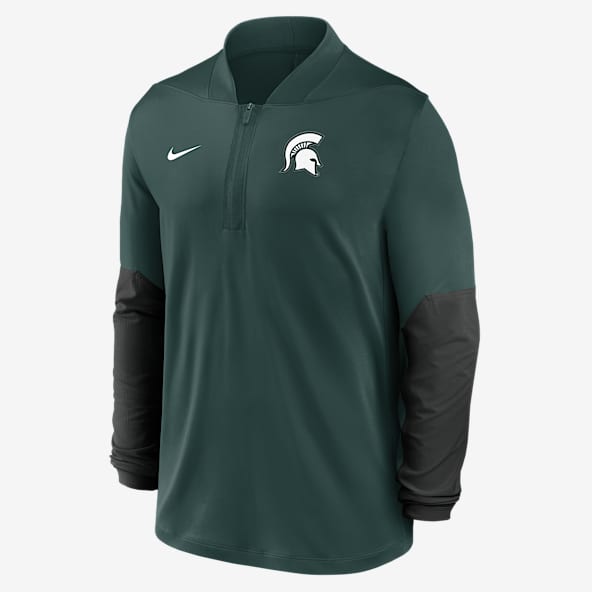 Michigan State Men's Nike Dri-FIT College 1/2-Zip Top