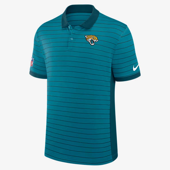 Jacksonville Jaguars Sideline Victory Stripe Men's Nike Dri-FIT NFL Polo