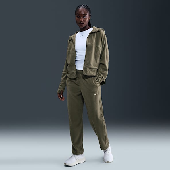Nike One Pantaloni in fleece a vita media Therma-FIT – Donna