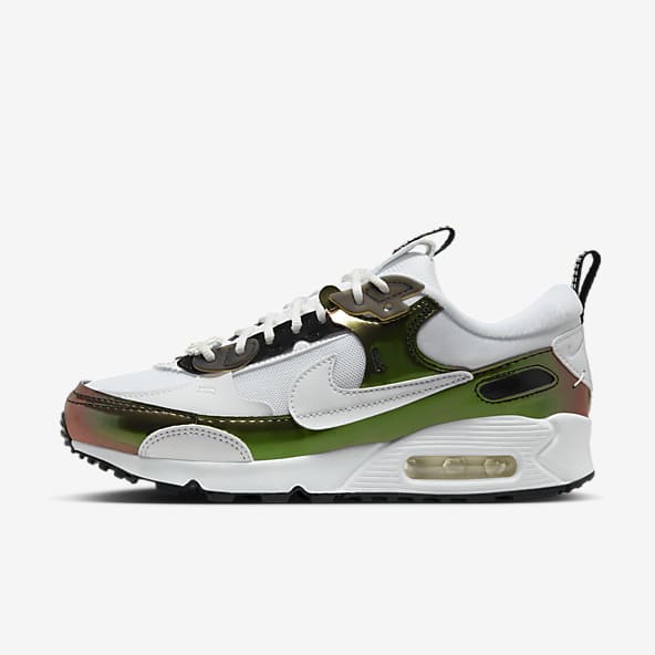 Off-White x Nike Tricolor Leather and Mesh The 10 Air Max 90 Sneakers Size  47.5 Off-White x Nike