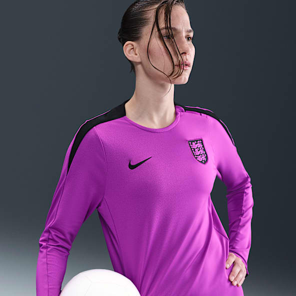 England Strike Women's Nike Dri-FIT Football Crew-Neck Knit Top