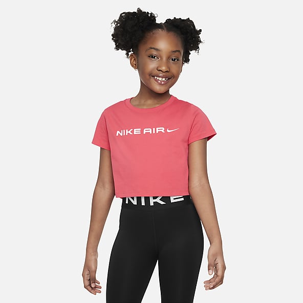 Nike sports t shirts for girls discount